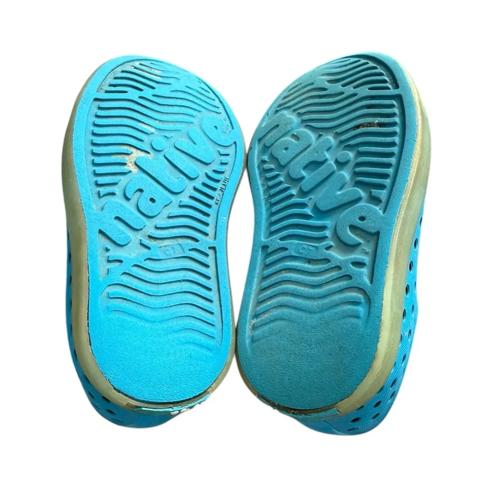 Native Shoes Jefferson Blue Toddler C7 Slip On Water Shoes